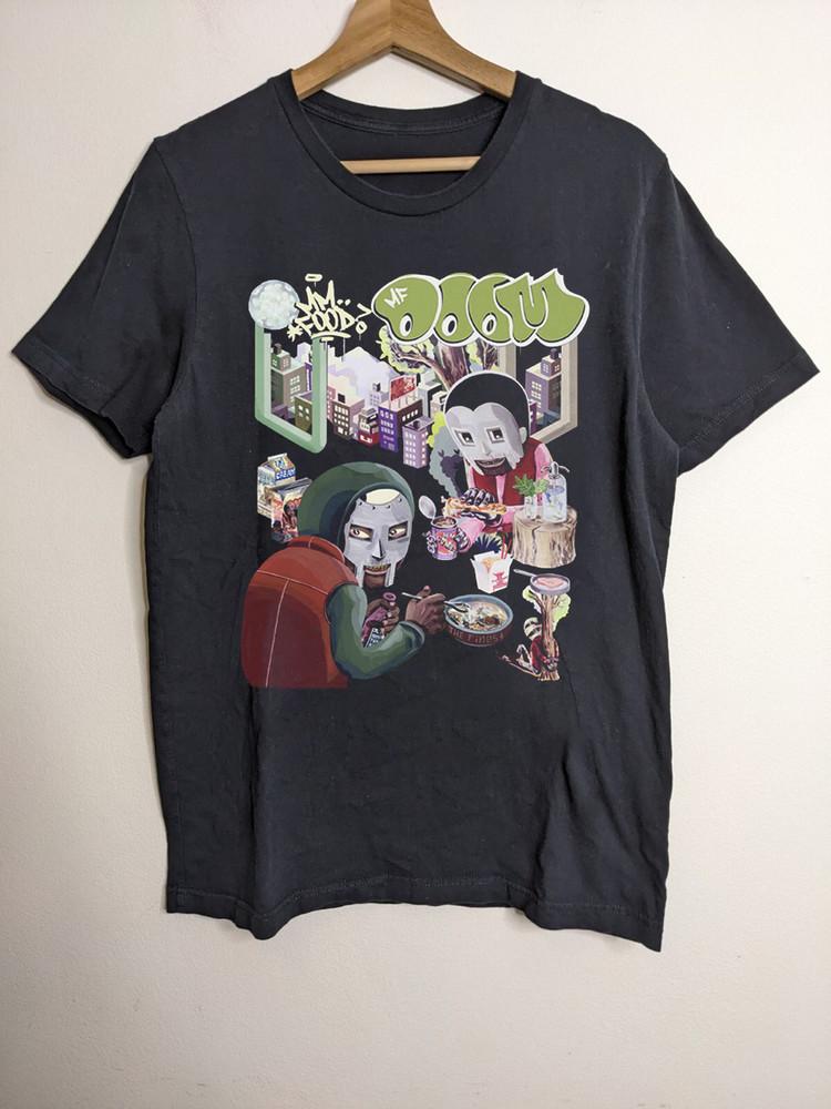 

New Rare MM Food MF DOOM Gift For Fans Black S-5XL Shirt AA130 Unisex T-Shirt XXXXL
