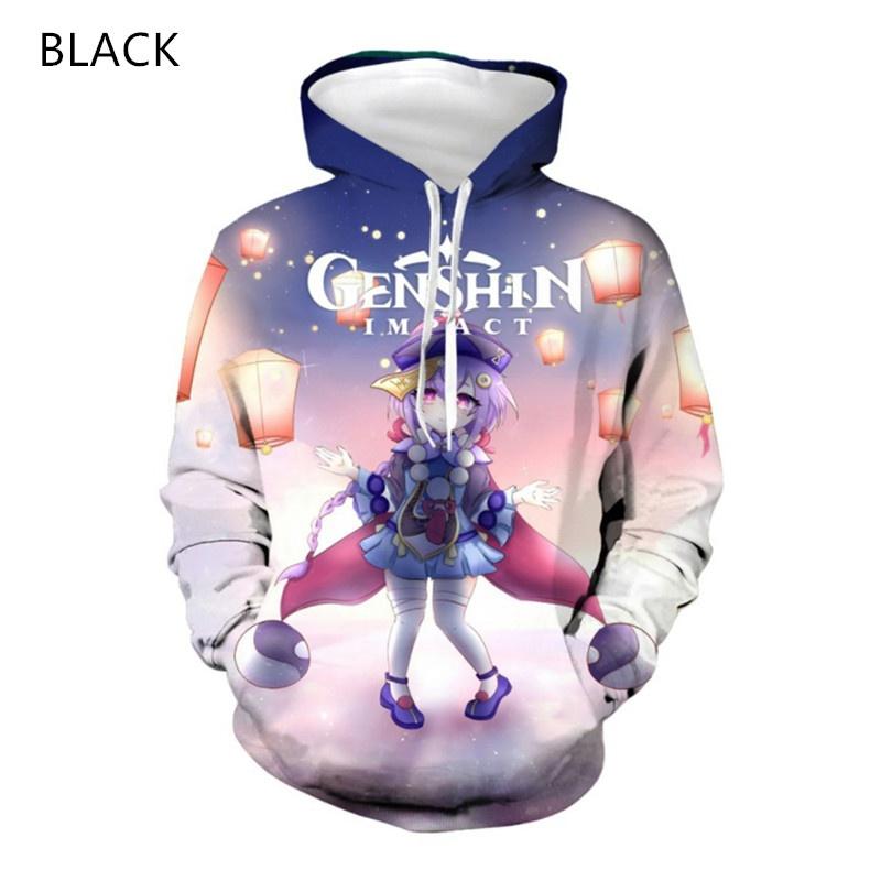 Nova MODA Moletom com capuz feminino/masculino Genshin Impact estampado moletom esportivo casual