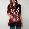 JPNTKY Women's Fashion Casual Long Sleeve O-Neck Blouses & Shirts