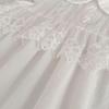 Girls' Korean Style White Flutter Sleeve Cotton Dress - Summer New Arrival Princess Dress