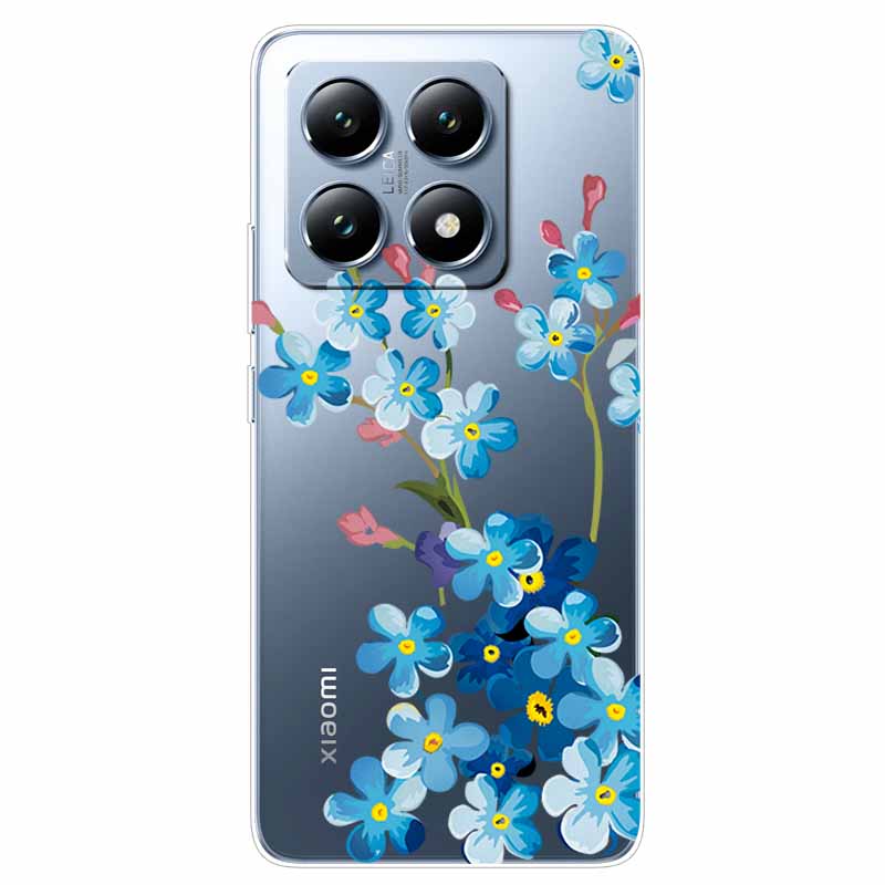 For Xiaomi 14T Pro Case 6.67'' Clear TPU Silicone Funda Capa for Xiaomi 14T Soft Covers Mi 14t 14 t 2024 Transparent Coques bag