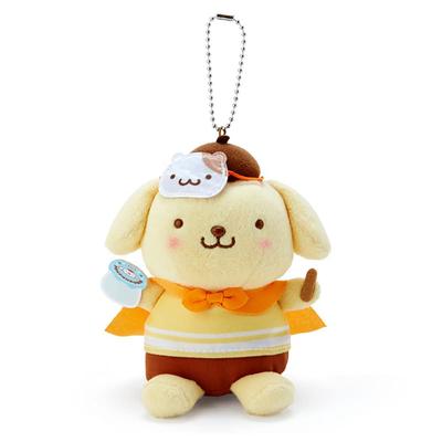 Sanrio Pompompurin Mascot Holder Dagashi 284807 (Sanrio Honpo)