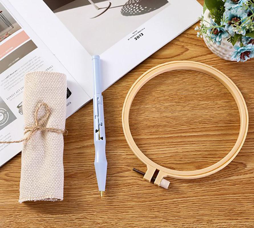 Needlework Fabric Soft Sewing Punch Needle Kit DIY Embroidery High-quality Handmade Crafts For Gift For Embroidery Lovers Craft
