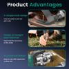 Multi-functional Claw Hammer High Carbon Steel Straight Claw Hammer Efficient Carpenter Hammers for Home Construction Carpentry