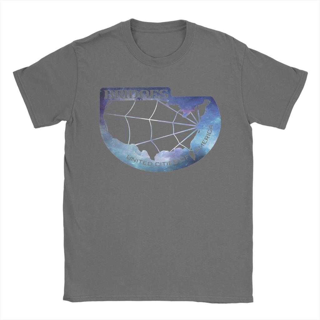 Bridges Death Stranding Logo Outfit Men Women T Shirts Pure Cotton Tee Graphic Print Kojima Tops T-shirt