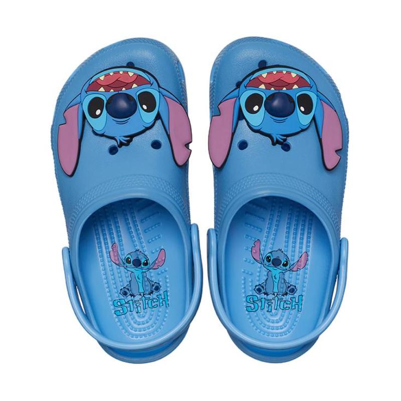 Stitch x Crocs Comfortable and casual children's sandals blue children's style