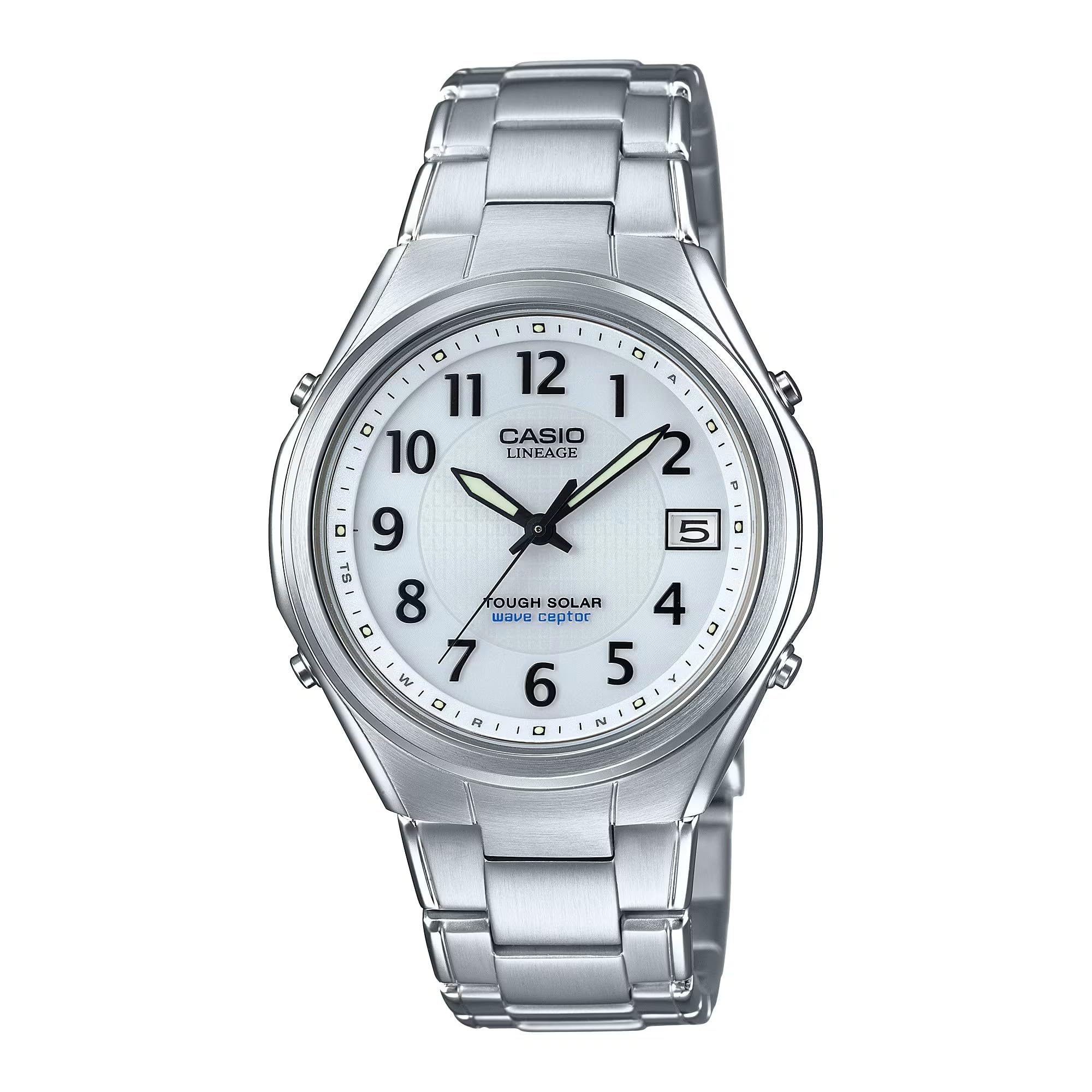 Casio] Wristwatch LINIEGE [Genuine Japan] Radio Wave Solar LIW-120DEJ-7A2JF Men s Silver