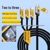 120W Multi-Purpose Charging Cable: 3-in-1 for Apple, Huawei, Type-C, 4-in-1 Fast Charge