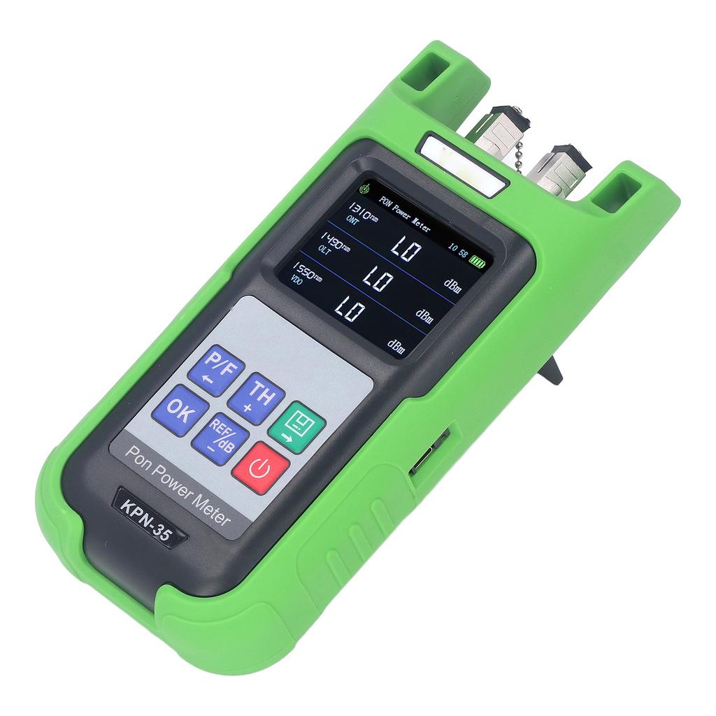 Optical Fiber Power Meter Handheld High Accuracy Mulit Function Fiber Optic Light Cable Tester with