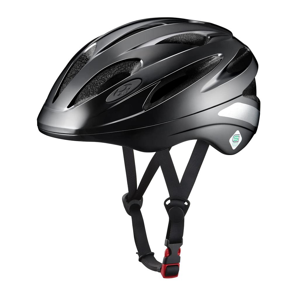 KABUTO Bicycle Helmet Black SG Certified SN-13M Size 56-58cm Color