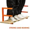 Heavy Duty Wall Mount Lumber Rack Space Saving Timber Storage Shelf 3 Tiers Wood Holder Multipurpose Firewood Organizer