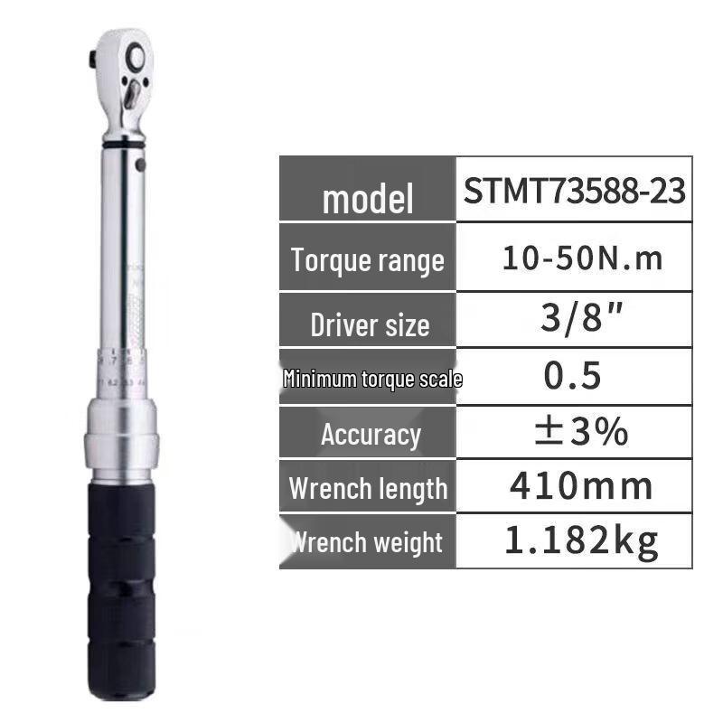 STANLEY 3/8  Dual Scale Torque Wrench