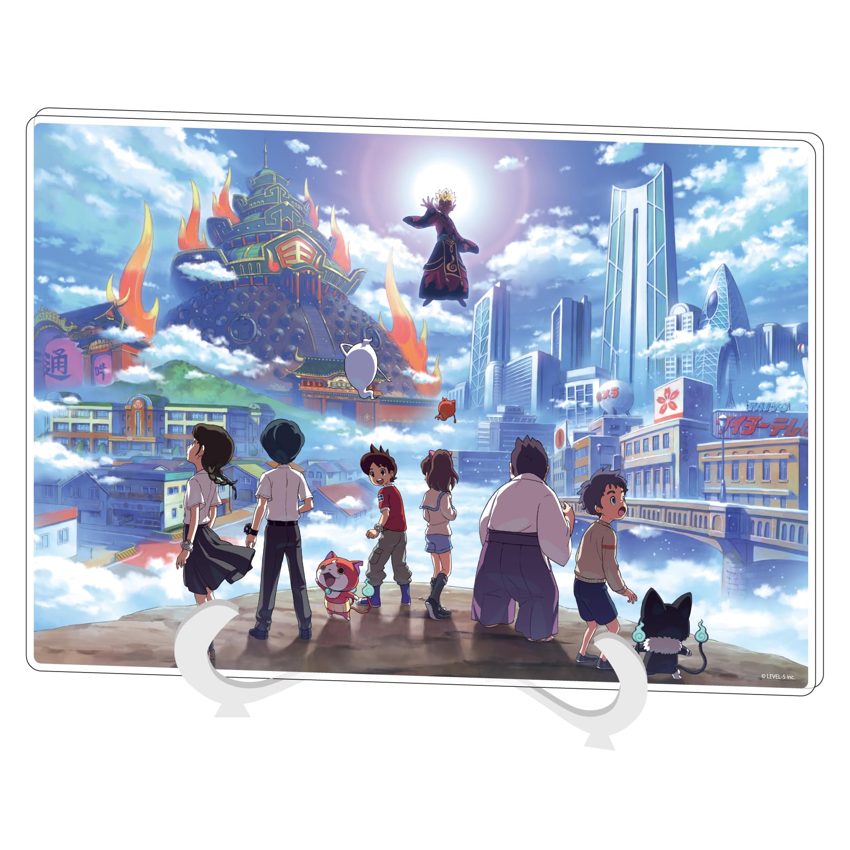 

A3 Yo-kai Watch 01 Yo-kai Watch 4 Key Visual [Official Illustration] Acrylic Art Board [A5 Size]