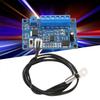 PC Fan Speed Controller Easy Connection Stable 19.7in Cable Adjustable Fixed Mode PWM Fan Speed Controller for 12V/24V Fan