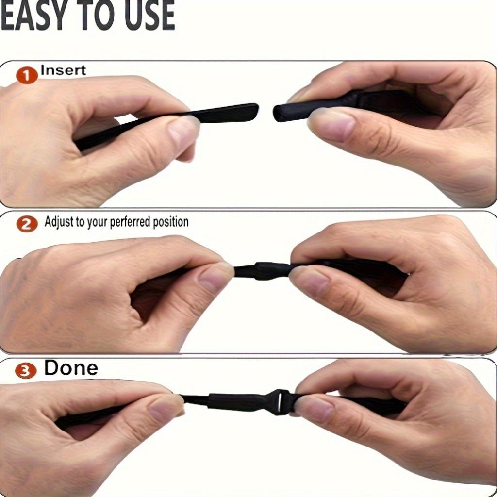 1pc Adjustable Men Eyeglass Straps, Women'S Elastic No-Tail Eyeglass Straps, Soft And Smooth Eyeglass Strap