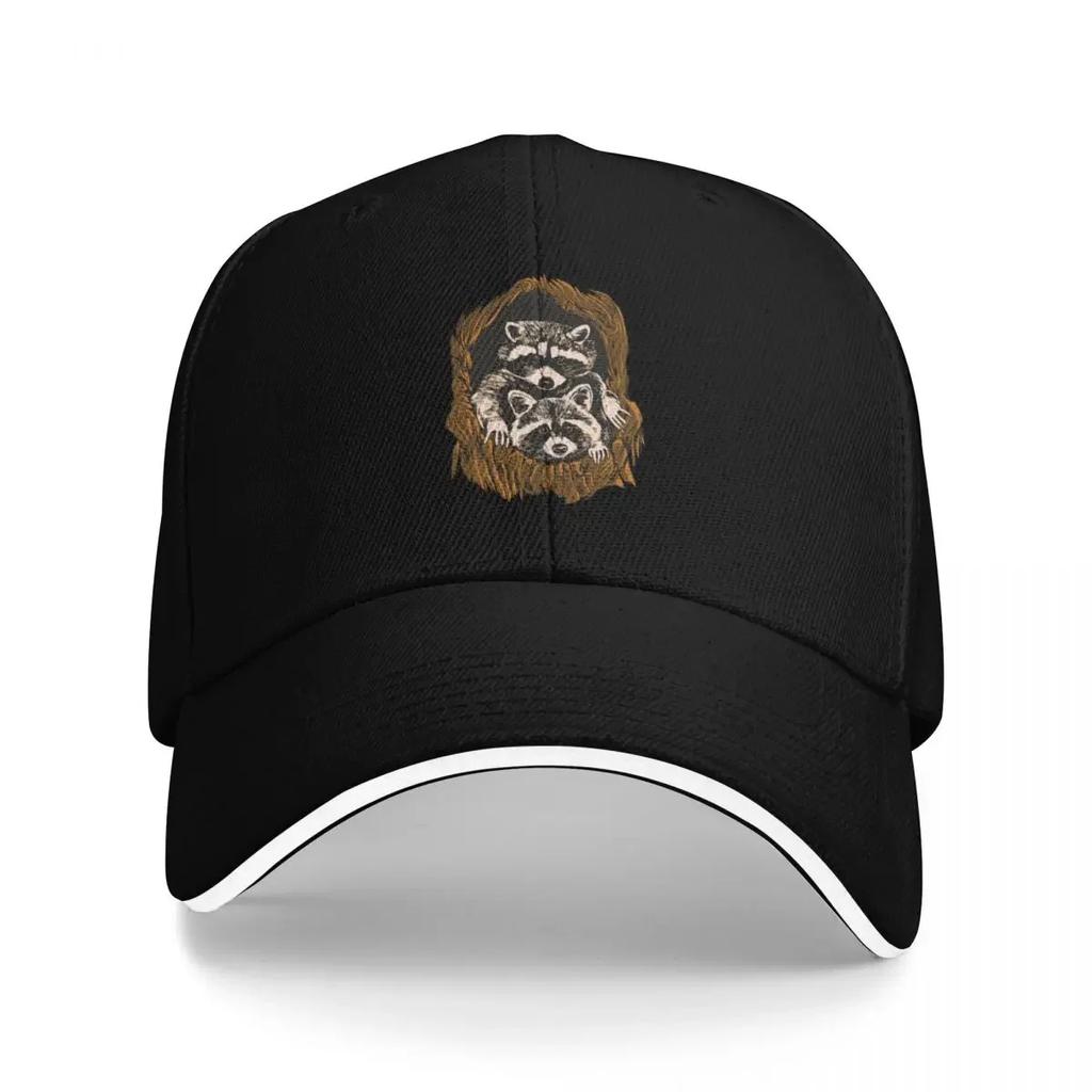 Raccoon Baseball Cap Beach Cute Luxury Cap Hats Man Women's