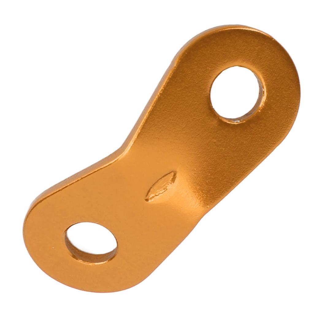 20Pcs Rope Tensioner Aluminum Alloy Slip Resistant Dual Holes Rugged Cord Adjuster for Camping