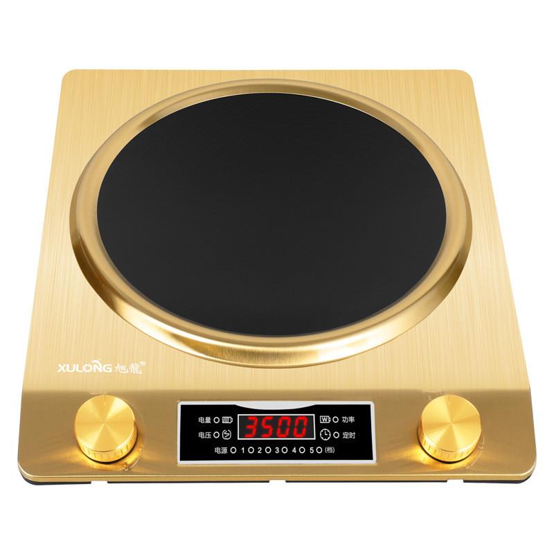 3500W Commercial High Power Concave Electromagnetic Stove Hotpot Stir Frying Induction Cooker Home Kitchen Cooking Appliances