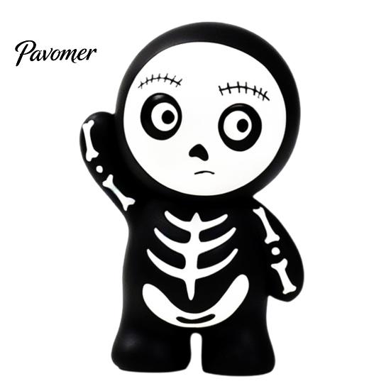 Latex Dog Toys for Aggressive Chewers Skeleton Toy, Halloween Squeaky Chew Mummy Safe Odorless Pet Chewing Bat Shapes, Interactive Toy Anxiety Relief