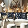 2025 Exclusive Christmas Throw Pillow Cover for Holiday Living Room Decoration