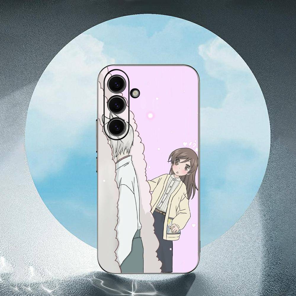 T-Tomoe Kamisama Luxury Black Phone Case For Samsung Galaxy S23 S24 S25 Ultra S22 Plus S21