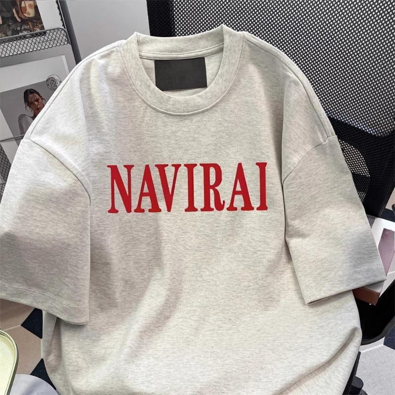 Women's Summer New Style All Match Loose Printed Short Sleeved Casual Top