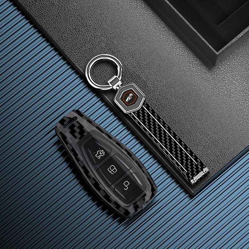 Car Key Pack For Ford St Line Fiesta Focus Mondeo Ecosport Kuga Puma Edge Escape Metallic Car Key Fob Case Accessories
