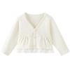 TONGTAI Girls' V-Neck Knit Cardigan