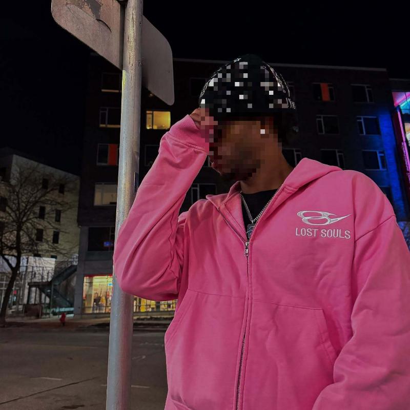 European and American street style loose hooded sweatshirt for men and women