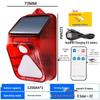 Solar-Powered Deer Repellent Alarm with Remote & Motion Sensor