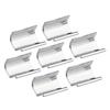 7Pcs Car Window Lift Button Sequin Sticker for Volkswagen VW Tiguan Passat for Skoda Karoq Chrome Accessories