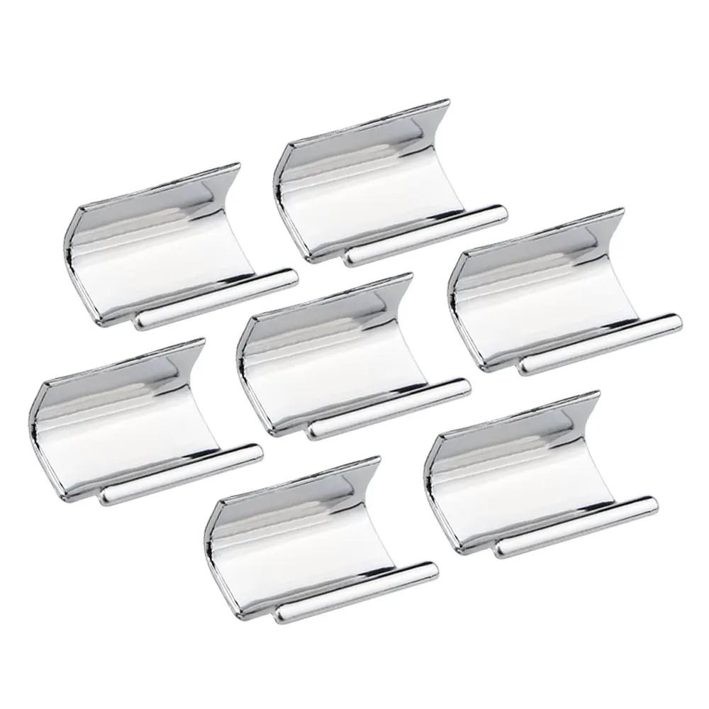 7Pcs Car Window Lift Button Sequin Sticker for Volkswagen VW Tiguan Passat for Skoda Karoq Chrome Accessories