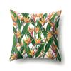 Polyester Pillowcase Plant Fresh Car Decoration Home Printed Pillowcase Sofa Cushion Cover