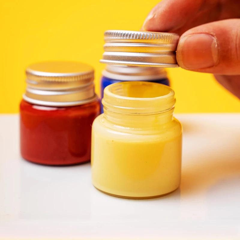 Ceramic Painting for Pottery 12 Colors 25ml Liquid Enamel New Color Oil-based Pigment Hand-painted Coloring