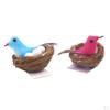 1/12 Bird House Decor Miniature Nest Model For Fairy Garden Accessories