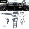 For Toyota CHR 2018-2023 Car interior Center console transparent TPU Paint protective film Anti scratch sticker LCD screen PPF