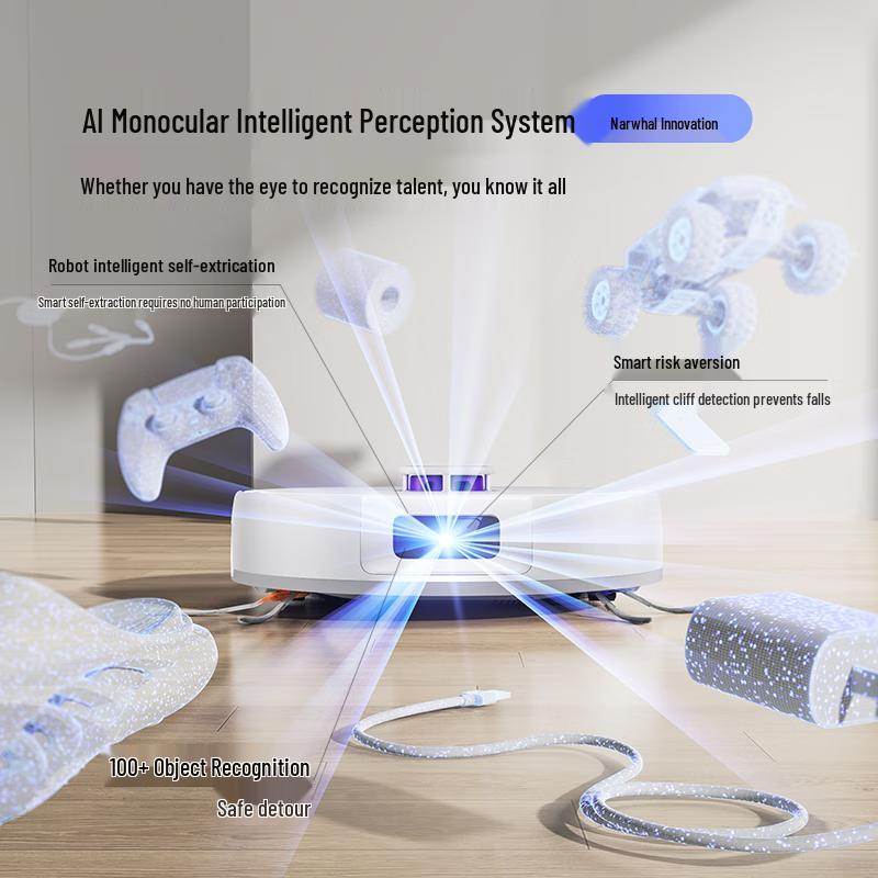 Narwhal J5Max Smart Robot Vacuum Mop CN plug (adapter included)