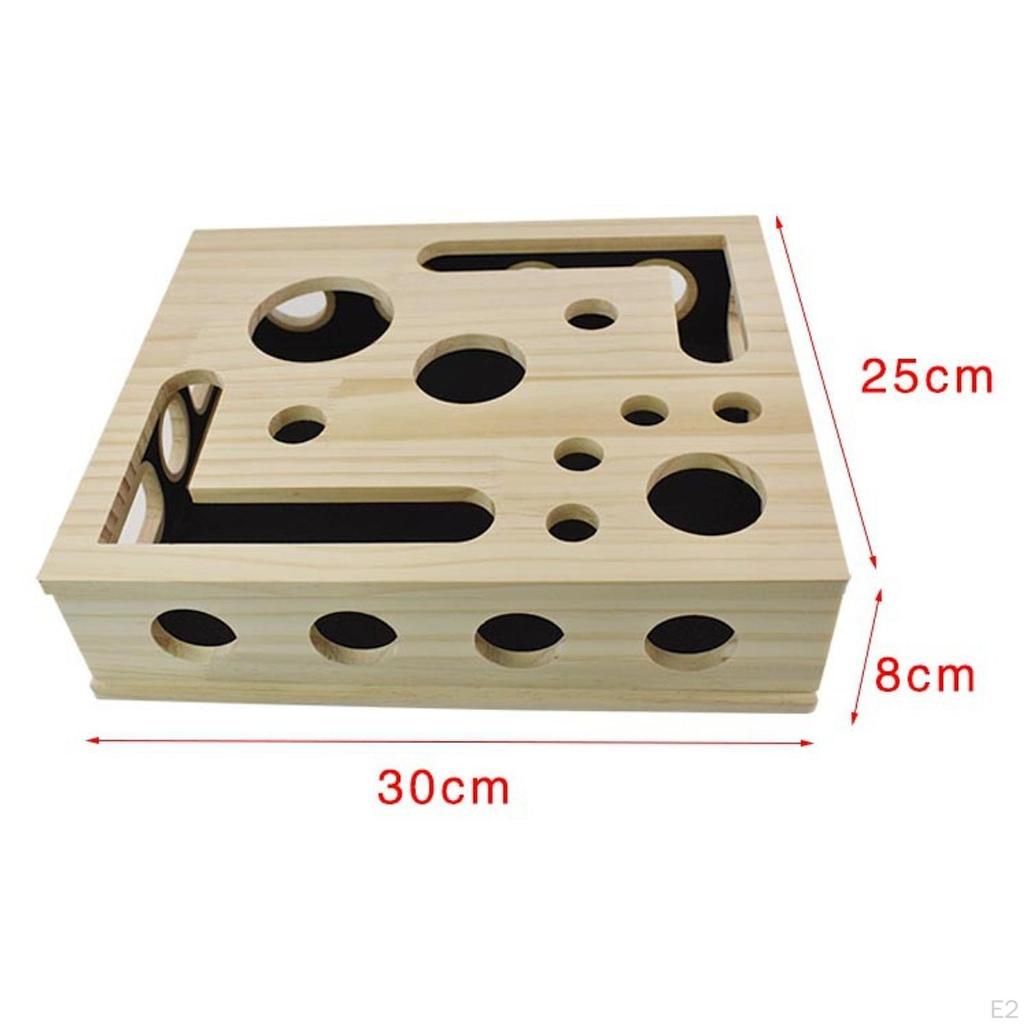 Kratzer Puzzle Bereicherungskiste Zubehör Geschenk Krallen Spielzeug Ersatz Katzen Nagelfeile