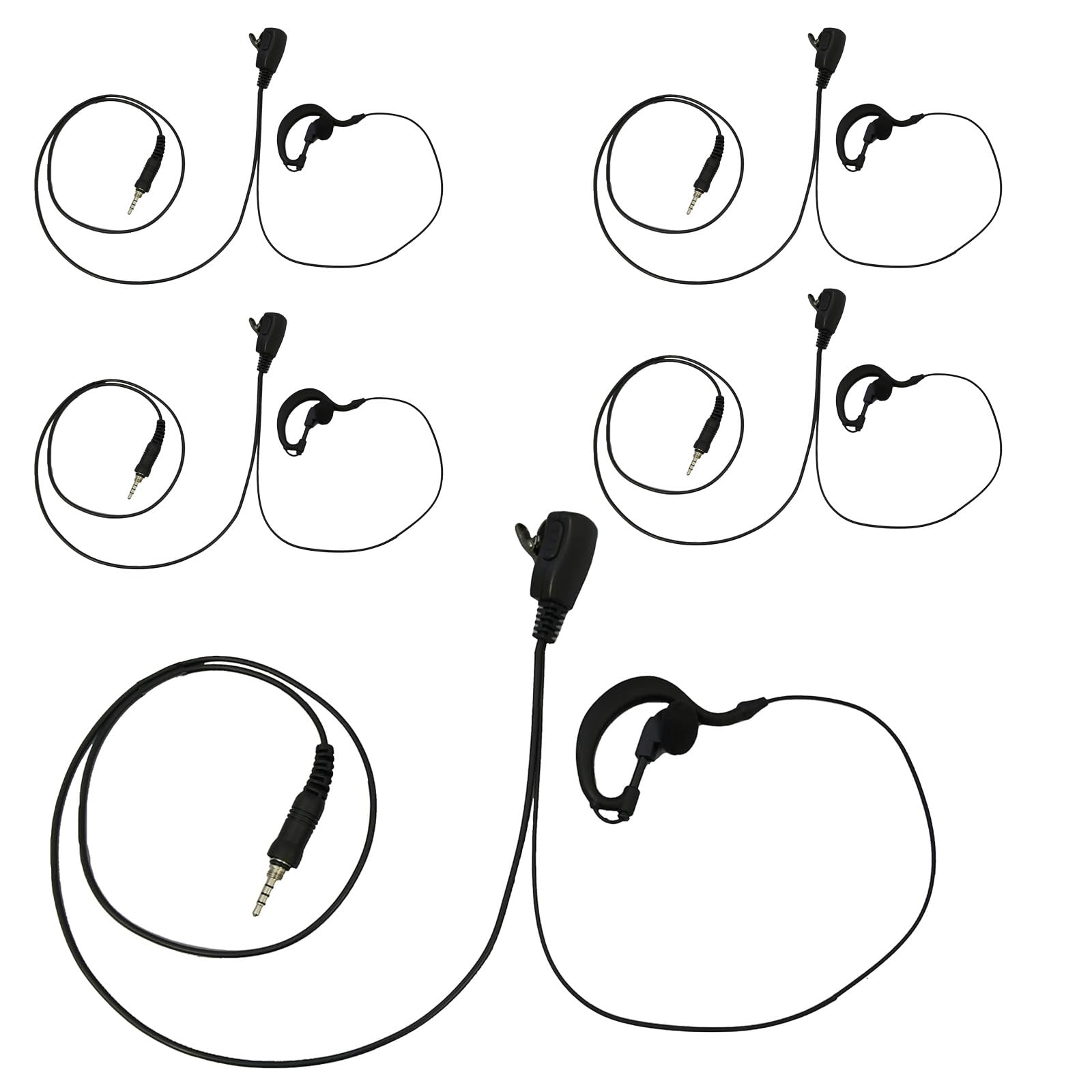 

BLUE CENTURY compatible with Blue and Motorola plugs VOX waterproof earphones with microphone and spare ear pads style earphones set of Japanese-made