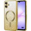 Protective Case - BOOLING - for Samsung Galaxy A07 - Flexible - Gold - Shockproof