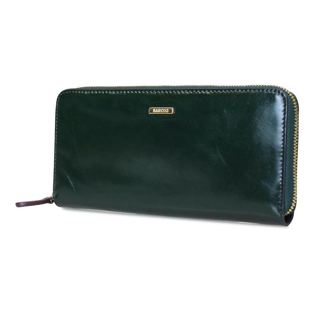 [Barcos] L-förmige lange Geldbörse, Laura [Green]