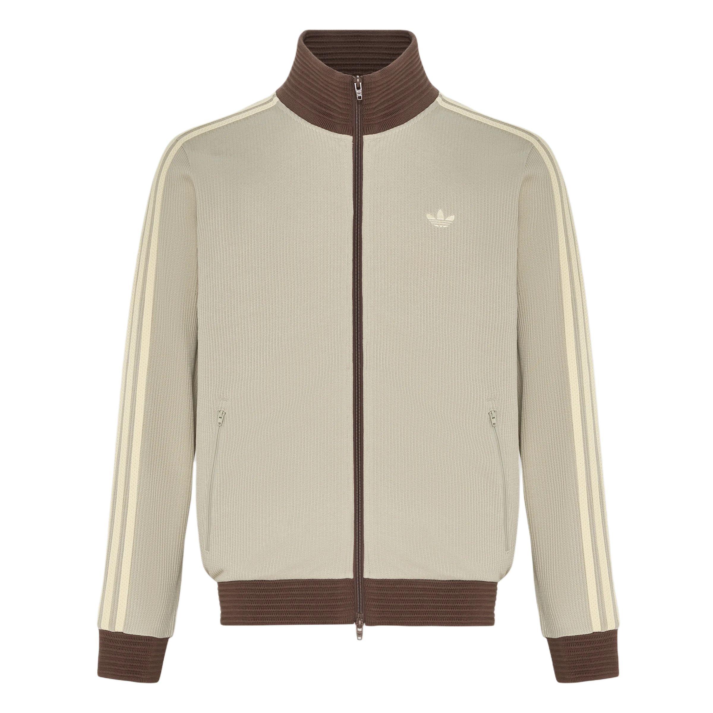Adidas Originals Loose Fit Striped Zip-Up