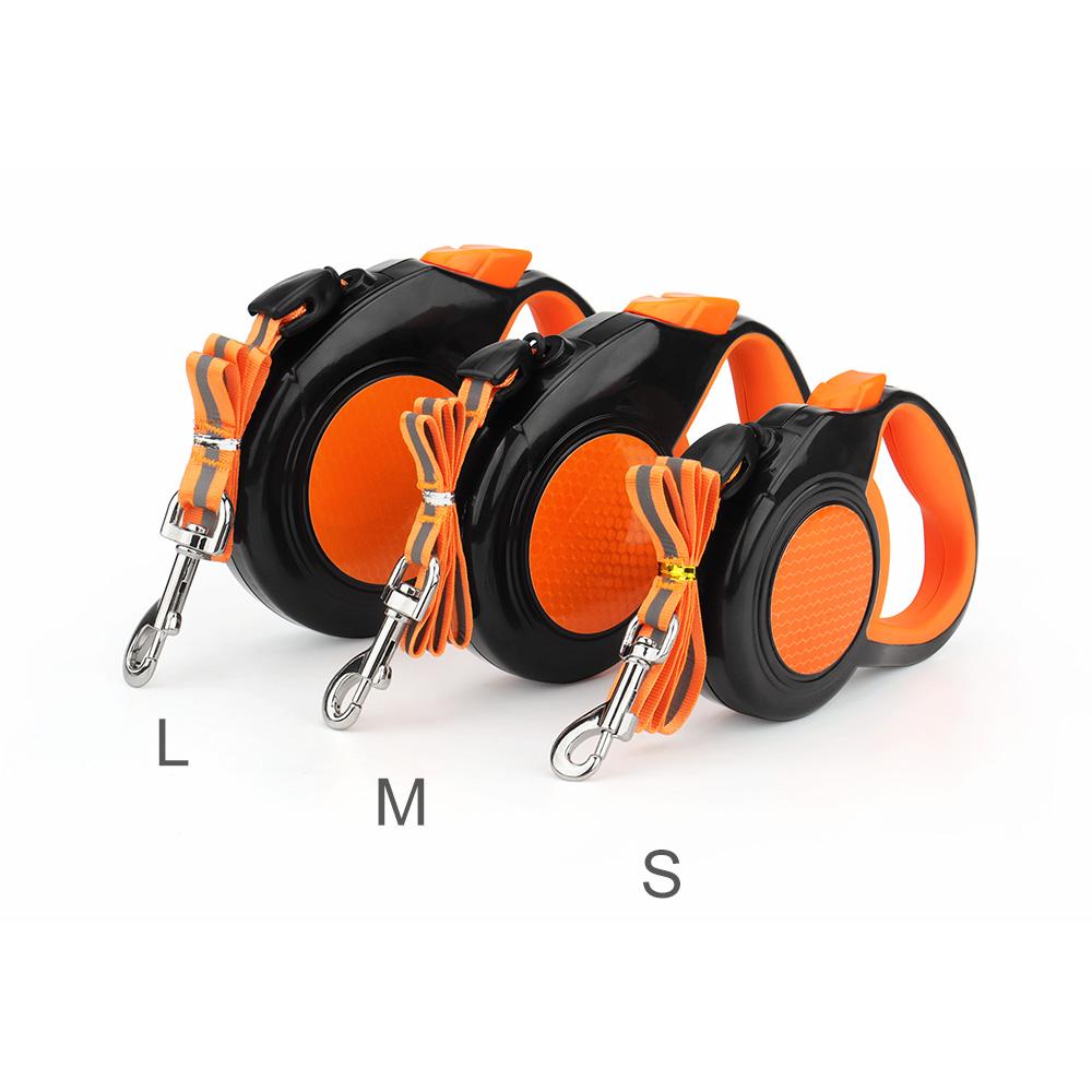 3M/5M/8M Automatic Retractable Reflective Dog Leashes Traction Rope Dogs Cat Walking Pet Leash Lead Automatic Extending