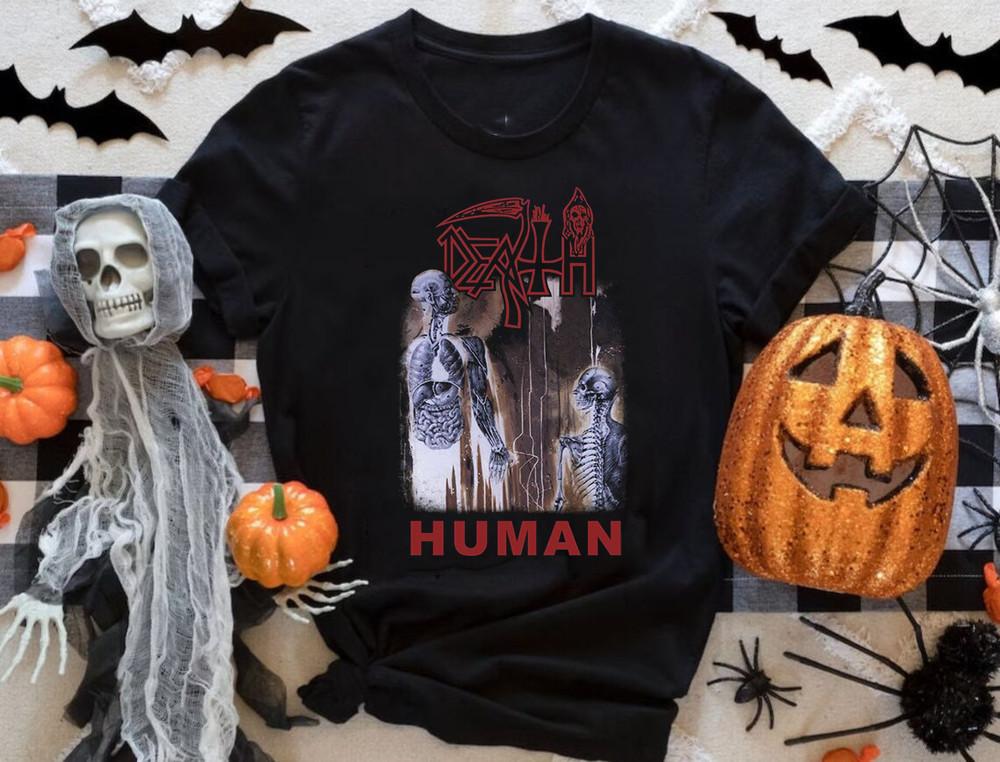 Death Metal Band Human T Shirt Full Size S5XL TT739 Unisex T-Shirt S