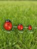 100/20PCS pieces of resin ladybug figurines, garden and courtyard micro landscape succulent pot decoration handicrafts