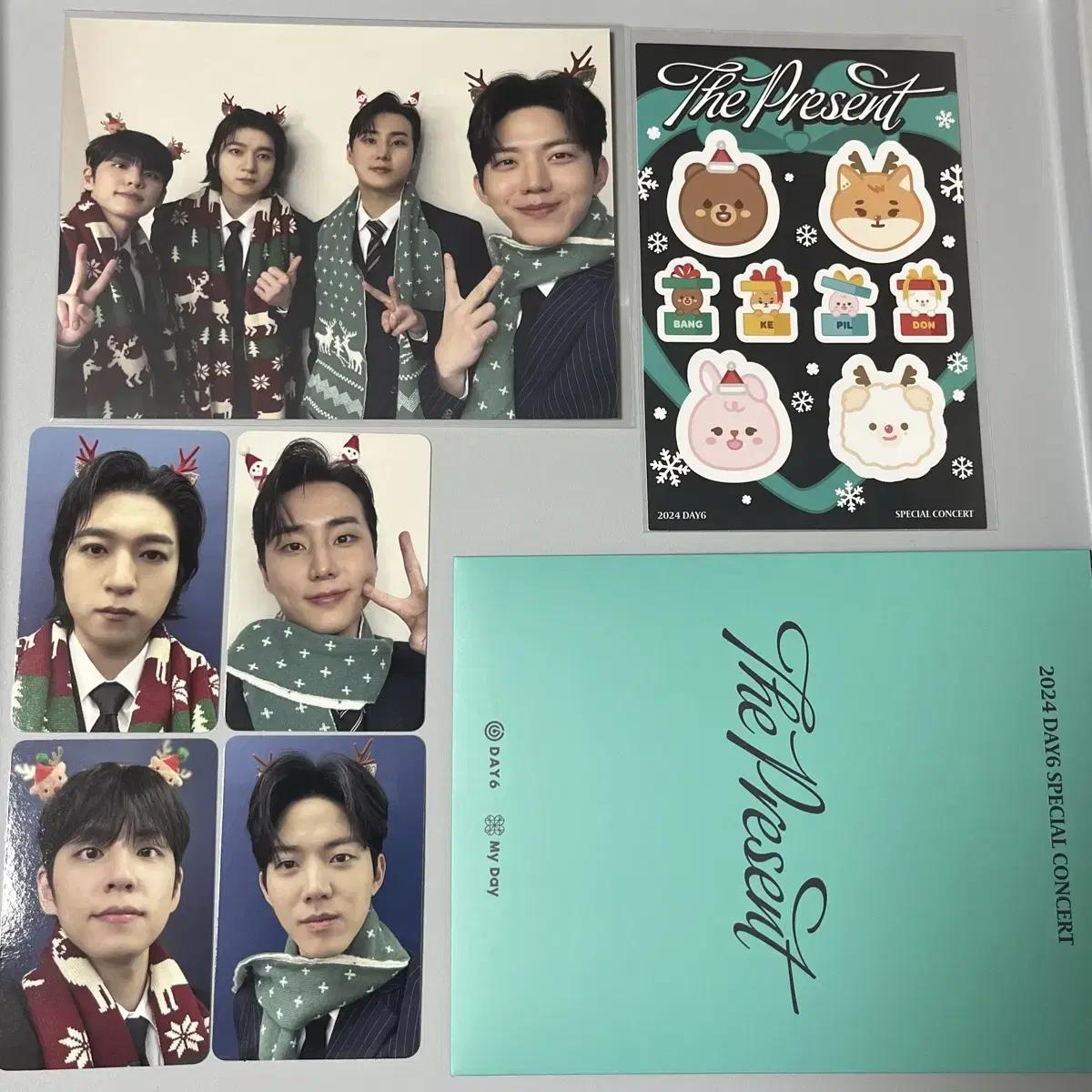

Day6 24 Klcon Gift Con Maccon Photocard Sticker Sticker Star Confety