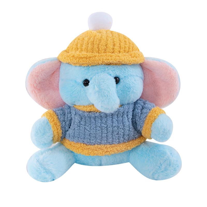 Tata Baby Elephant Plush Toy Doll Baby Sleeping Pillow Rag Doll Birthday Gift