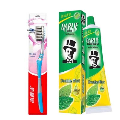 Ultra-Clean Toothbrush & Darlie Toothpaste Set