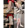Sheepskin version~ retro versatile niche splicing breathable lace-up casual women's summer