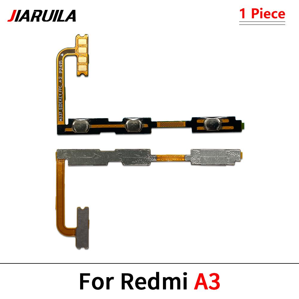 111Pcs Power Volume Flex For Xiaomi Redmi 11C 11 11C 11C 11A 11C A7 Pro A1 Plus A1 A1 Power On Off Key Button Ribbon Cable Parts